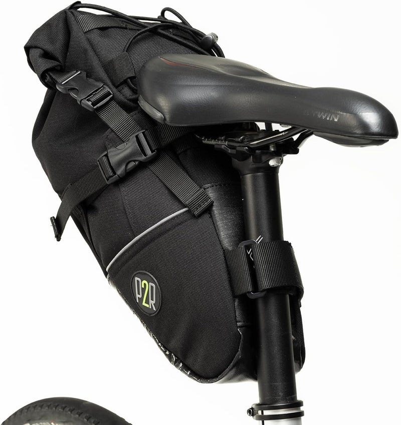 PACK2RIDE Inova Light Bike Saddle Bag - Water Resistant, Durable Cordura Fabric, Essential for Bikepacking - Under Seat Storage, Seat Bag for Road, Gravel Cycling - Image 5